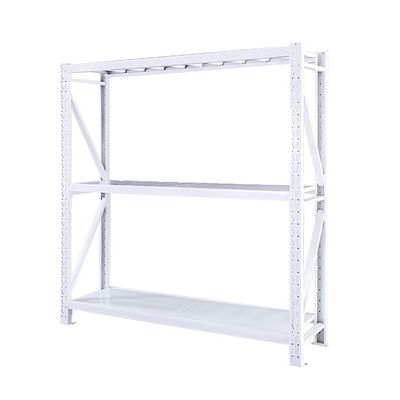 Estante de almacenamiento de acero laminado en frío resistente y duradero con capacidad de 500-3000 kg por capa