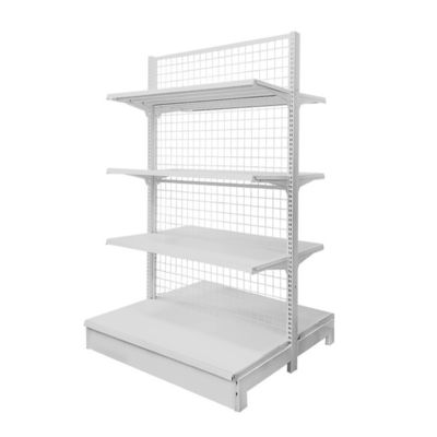 Sistema de estanterías de venta al por menor de estilo moderno hecho de acero laminado en frío para estantes de exhibición