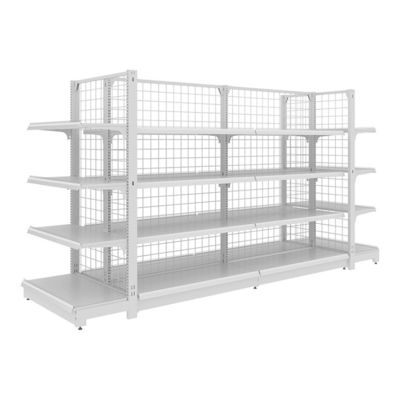Sistema de estanterías de venta al por menor de estilo moderno hecho de acero laminado en frío para estantes de exhibición