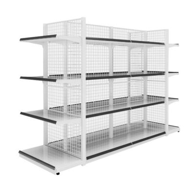 Sistema de estanterías de venta al por menor de estilo moderno hecho de acero laminado en frío para estantes de exhibición