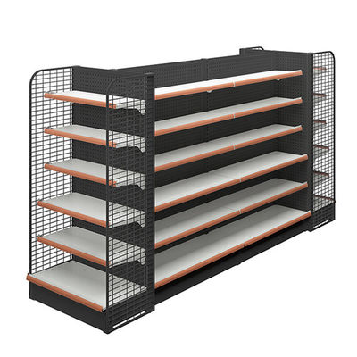 Fácil instalación Sistema de racks de supermercado Racks de supermercado con logotipos personalizados