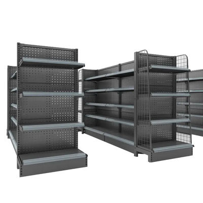 Sistema de estanterías de venta al por menor personalizado duradero para soluciones de almacenamiento