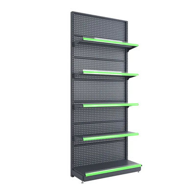 Sistema de estanterías de venta al por menor flexible y fácil de instalar estilo moderno