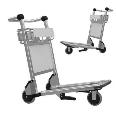 Ruedas de caucho fuertes Carritos de equipaje para el aeropuerto para equipaje pesado Capacidad 50-200KG