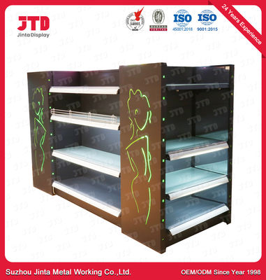 tienda al por menor resistente del OEM de la estantería de la exhibición de la góndola de 400m m 900m m