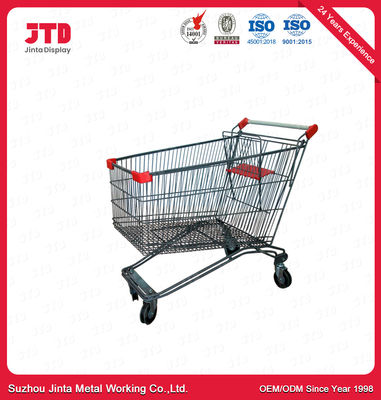 Carretilla ISO9001 galvanizado cinc de las compras del metal de 210 litros