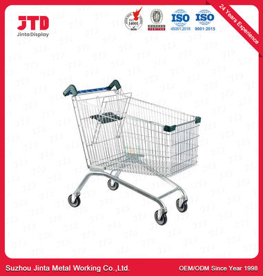 Carretilla que hace compras del juguete del metal del ODM estilo europeo de 180 litros