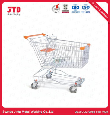 Carretilla blanca de 60 litros del pequeño carro de la compra del metal del CE 50KG