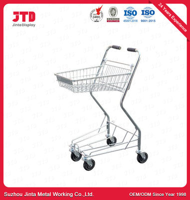 cesta del doble de la carretilla ISO de las compras del metal de 120kg 180L en colmado