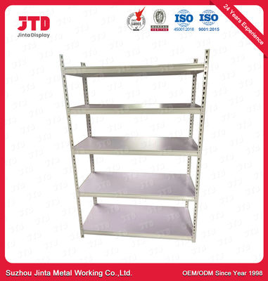 estante blanco resistente de Boltless de 5 capas de 1830m m que deja de lado Boltless