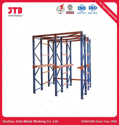 Capacidad 1500kgs de los estantes del metal de la altura los 5m Warehouse por la capa resistente