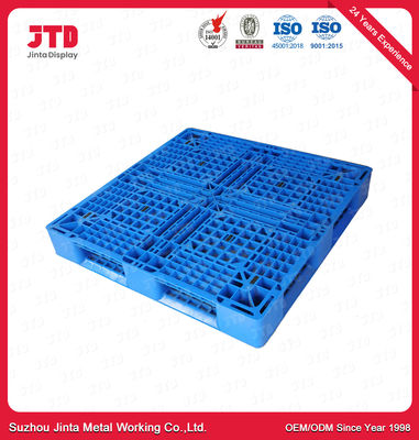 Uso azul del tormento de Warehouse del color de la plataforma plástica resistente del HDPE