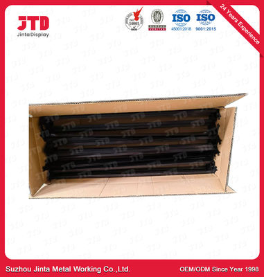 Longitud negra 800m m de las piezas del supermercado del haz del metal 900m m 1000m m 1200m m