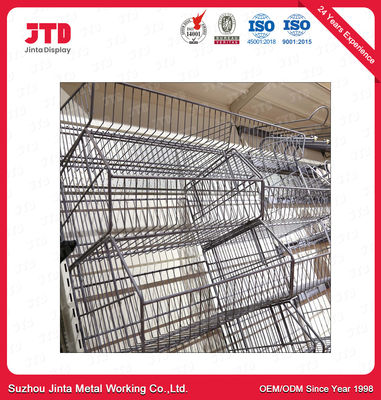 Alambre que deja de lado Mesh Rack Powder Coated del supermercado