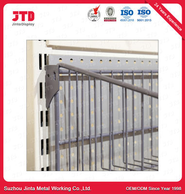 Alambre que deja de lado Mesh Rack Powder Coated del supermercado