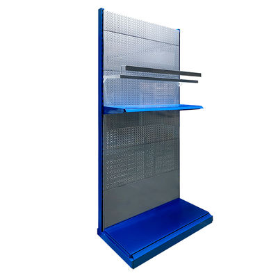 Estante de exhibición de herramientas pegboard de acero laminado en frío para almacenamiento y exhibición de herramientas eléctricas
